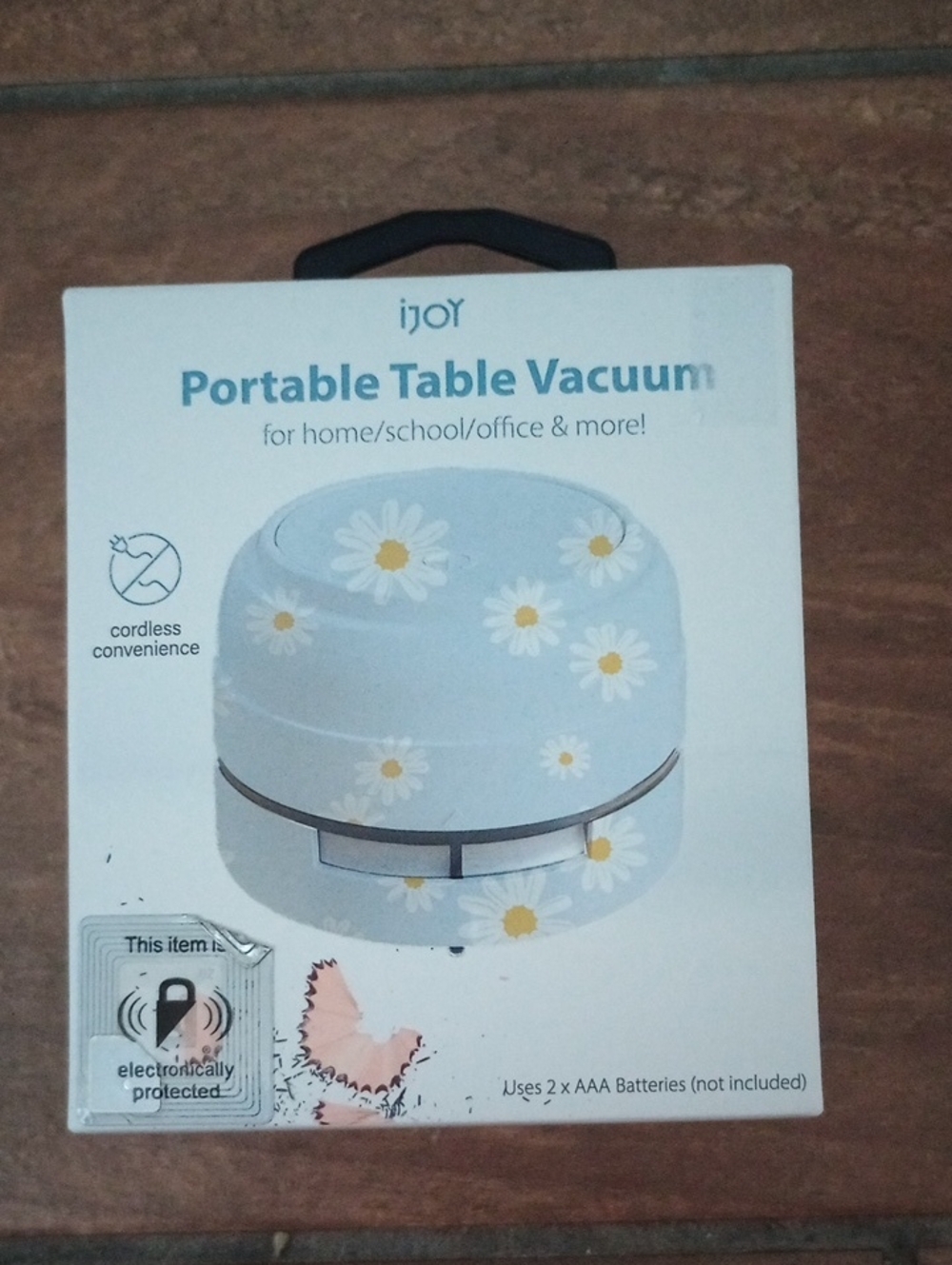 Portable Table Vacuum - Light Blue Floral